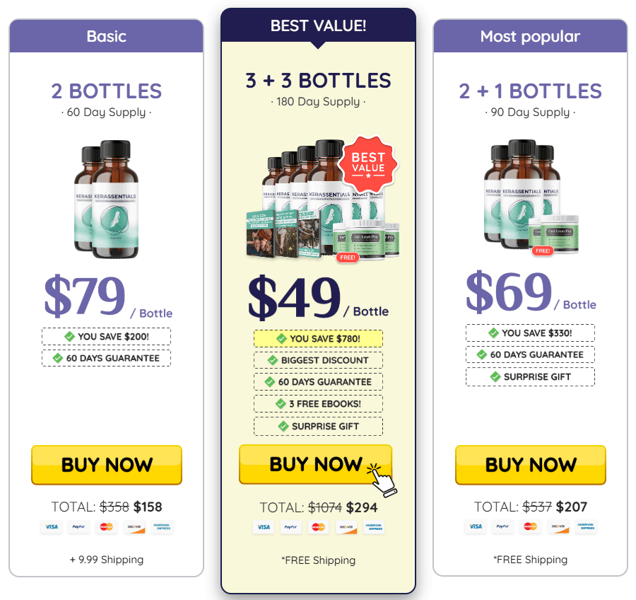 Kerassentials Price-1